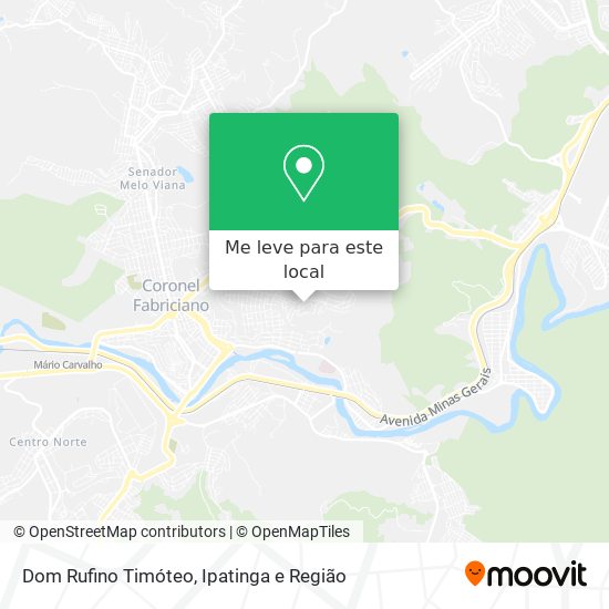 Dom Rufino Timóteo mapa