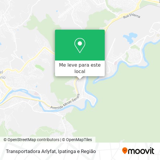Transportadora Arlyfat mapa