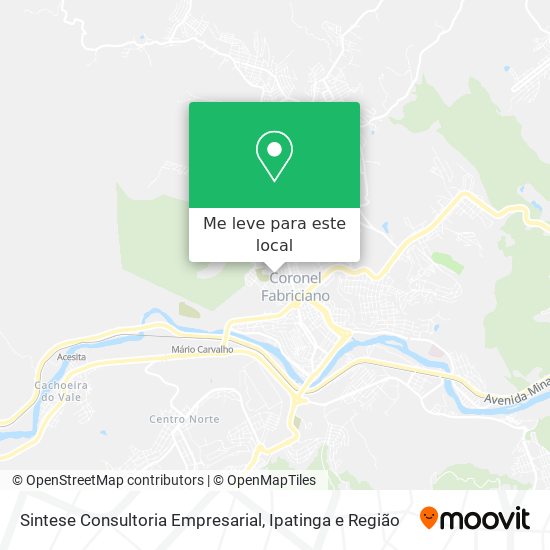 Sintese Consultoria Empresarial mapa