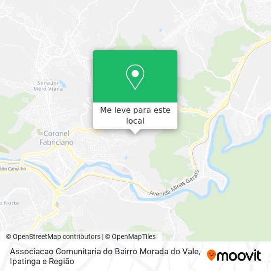 Associacao Comunitaria do Bairro Morada do Vale mapa