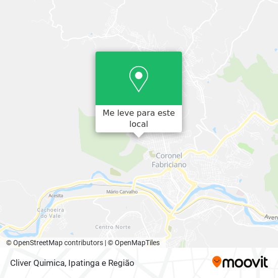Cliver Quimica mapa