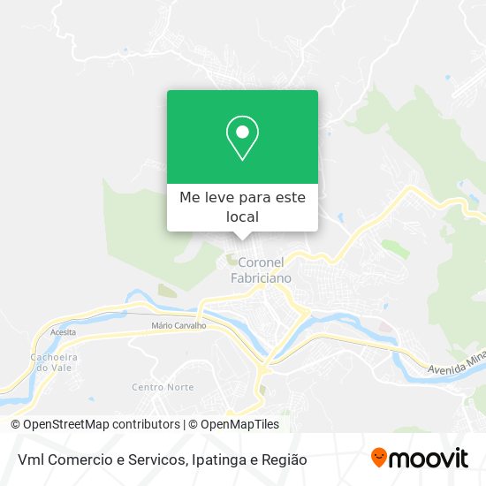 Vml Comercio e Servicos mapa