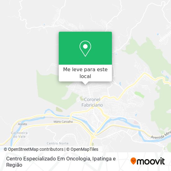 Centro Especializado Em Oncologia mapa