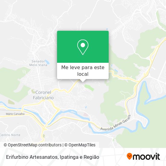 Erifurbino Artesanatos mapa