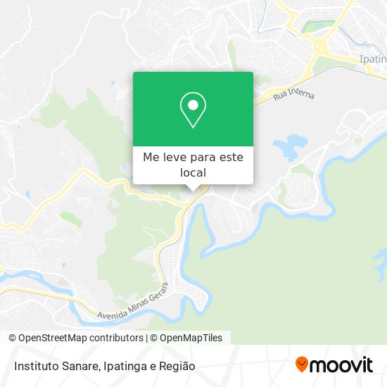 Instituto Sanare mapa