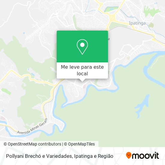 Pollyani Brechó e Variedades mapa