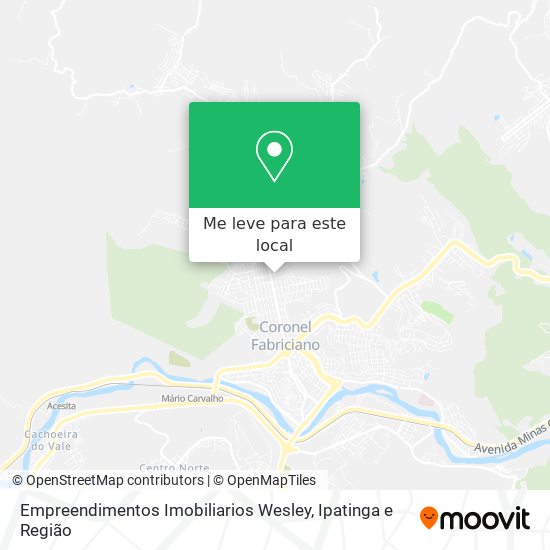 Empreendimentos Imobiliarios Wesley mapa