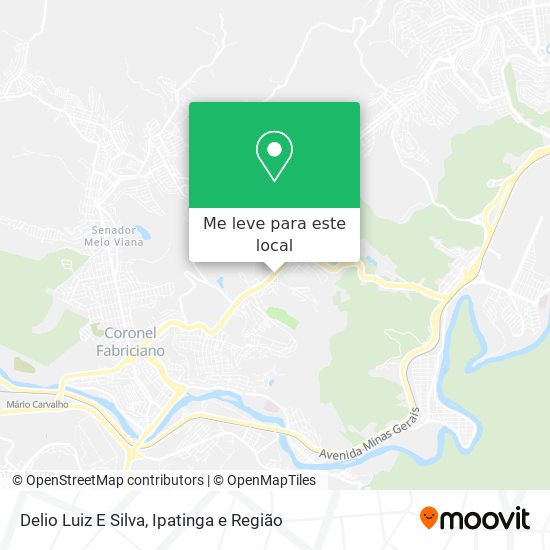 Delio Luiz E Silva mapa
