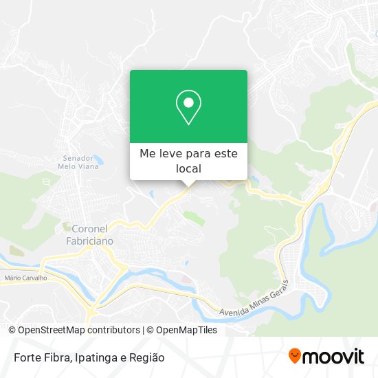 Forte Fibra mapa