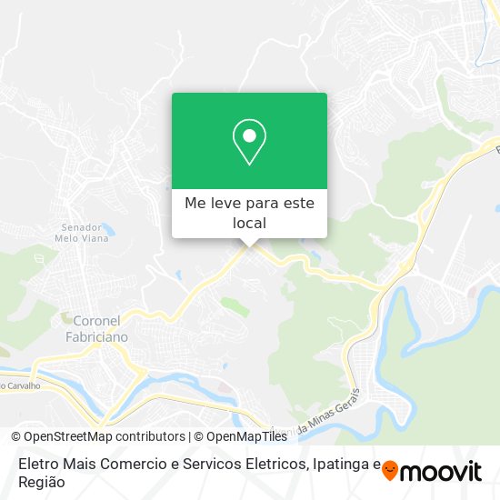 Eletro Mais Comercio e Servicos Eletricos mapa