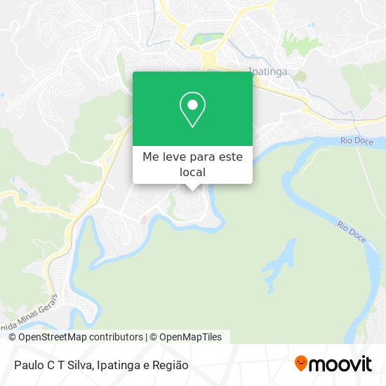 Paulo C T Silva mapa
