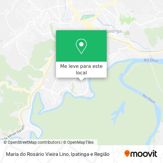 Maria do Rosário Vieira Lino mapa