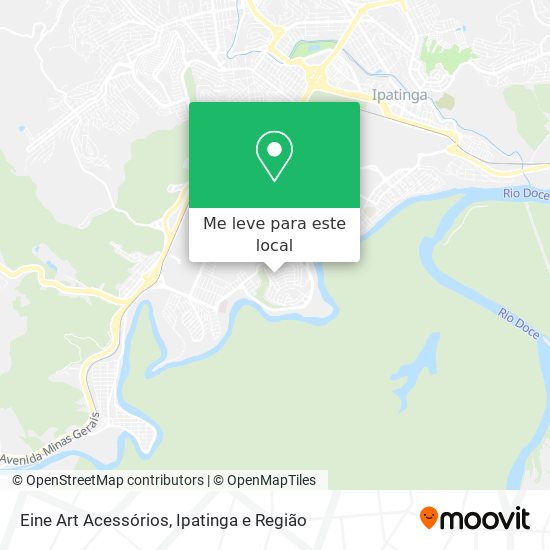 Eine Art Acessórios mapa