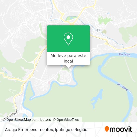 Araujo Empreendimentos mapa