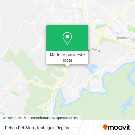 Petico Pet Store mapa