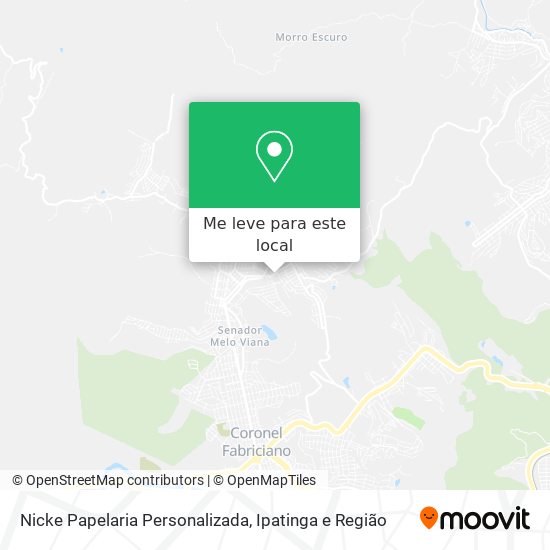 Nicke Papelaria Personalizada mapa