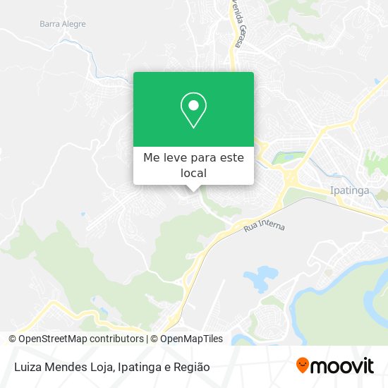 Luiza Mendes Loja mapa