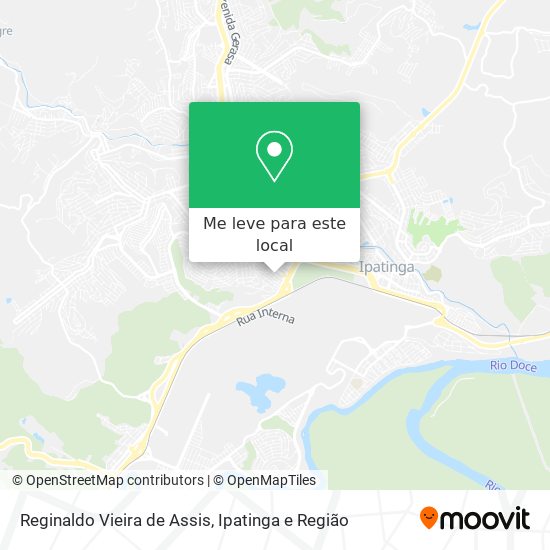 Reginaldo Vieira de Assis mapa