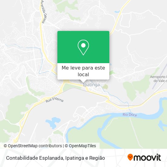 Contabilidade Esplanada mapa