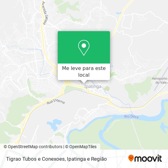 Tigrao Tubos e Conexoes mapa