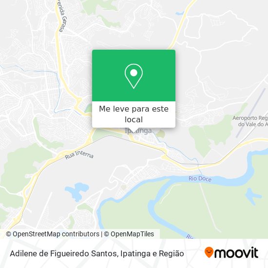 Adilene de Figueiredo Santos mapa