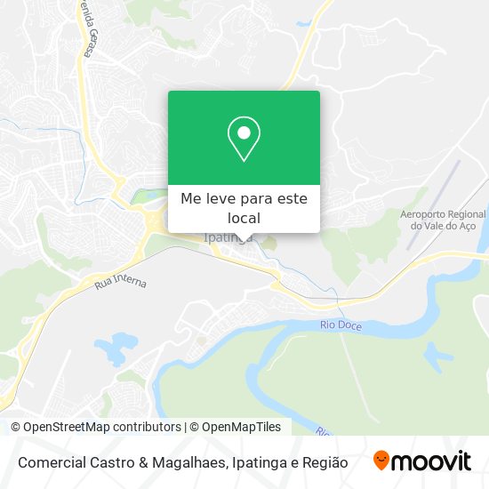 Comercial Castro & Magalhaes mapa