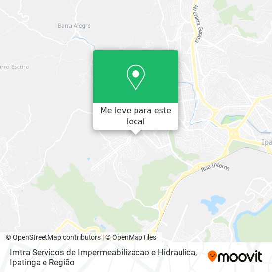 Imtra Servicos de Impermeabilizacao e Hidraulica mapa