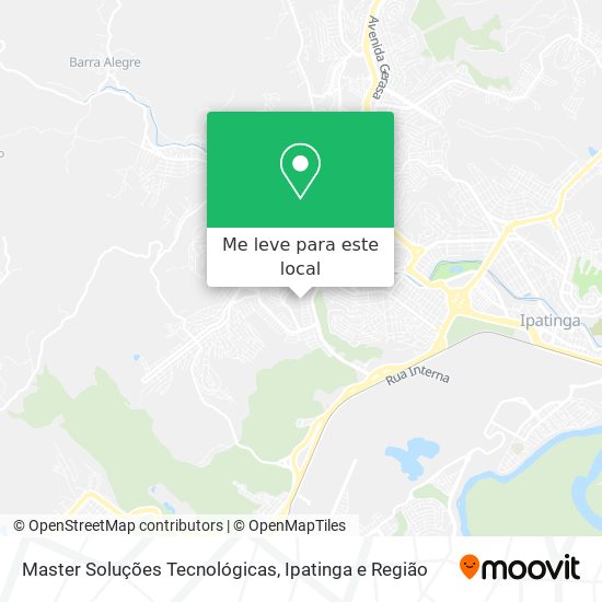 Master Soluções Tecnológicas mapa