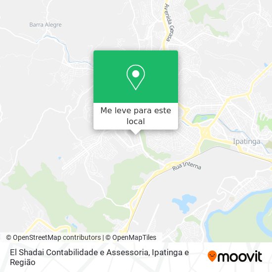 El Shadai Contabilidade e Assessoria mapa