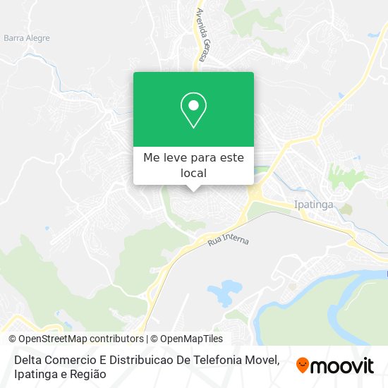 Delta Comercio E Distribuicao De Telefonia Movel mapa