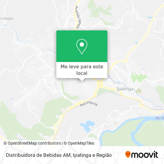 Distribuidora de Bebidas AM mapa