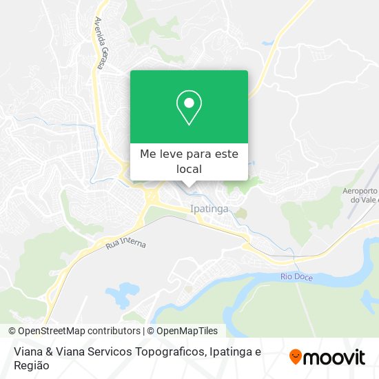 Viana & Viana Servicos Topograficos mapa