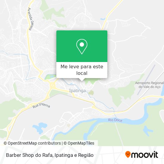 Barber Shop do Rafa mapa
