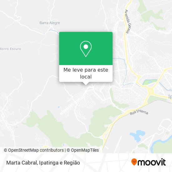 Marta Cabral mapa
