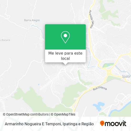 Armarinho Nogueira E Temponi mapa