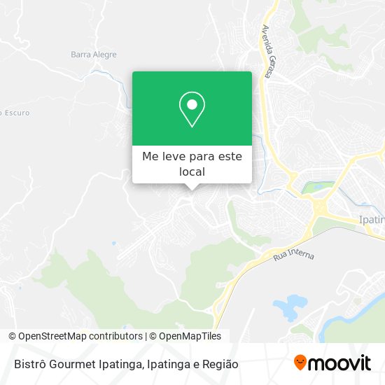 Bistrô Gourmet Ipatinga mapa