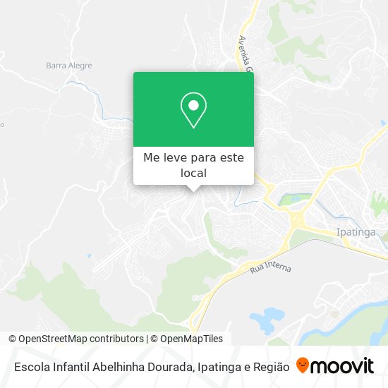 Escola Infantil Abelhinha Dourada mapa