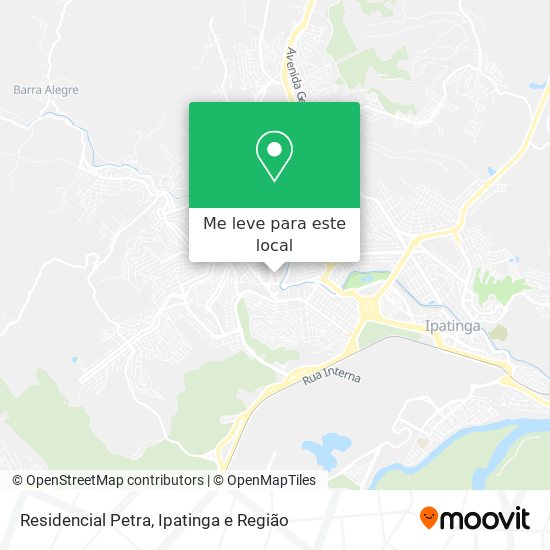 Residencial Petra mapa