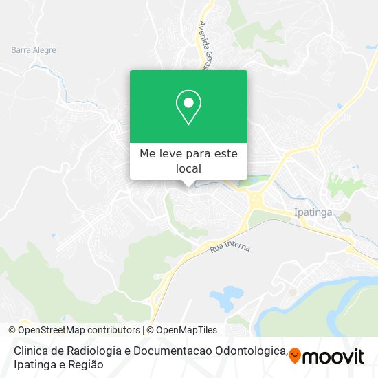 Clinica de Radiologia e Documentacao Odontologica mapa