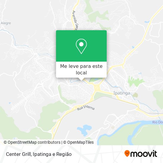 Center Grill mapa