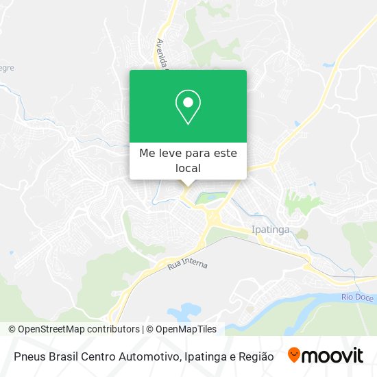 Pneus Brasil Centro Automotivo mapa