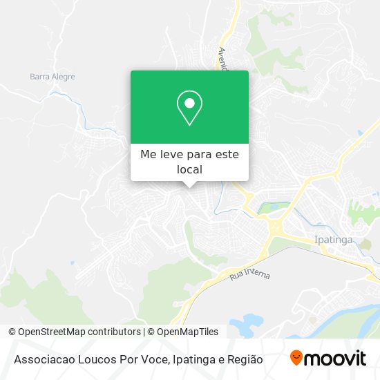 Associacao Loucos Por Voce mapa