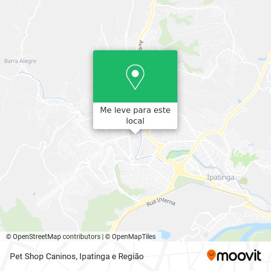 Pet Shop Caninos mapa