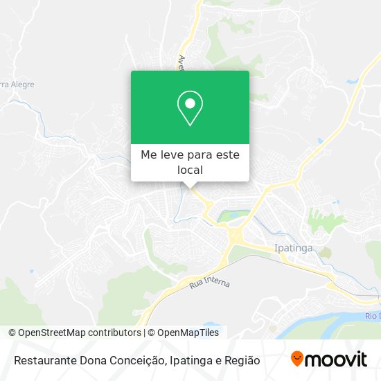 Restaurante Dona Conceição mapa