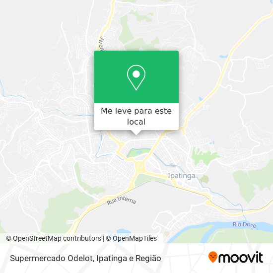 Supermercado Odelot mapa