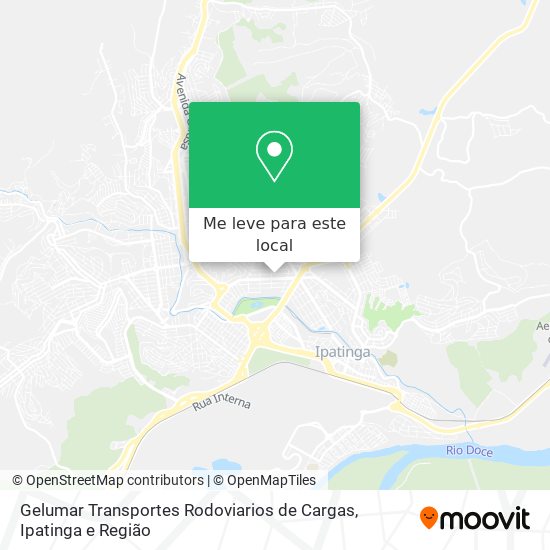 Gelumar Transportes Rodoviarios de Cargas mapa