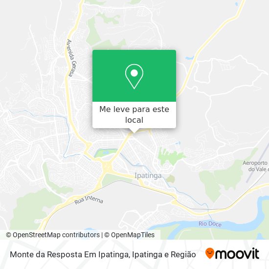 Monte da Resposta Em Ipatinga mapa