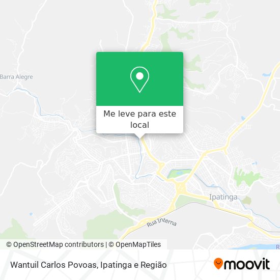 Wantuil Carlos Povoas mapa