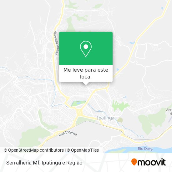 Serralheria Mf mapa