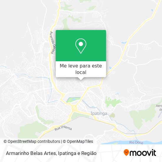 Armarinho Belas Artes mapa